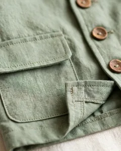 Terra Crop Jacket — Angle & Detail 4