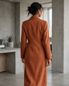 Terra Kimono Dress — Angle & Detail 3